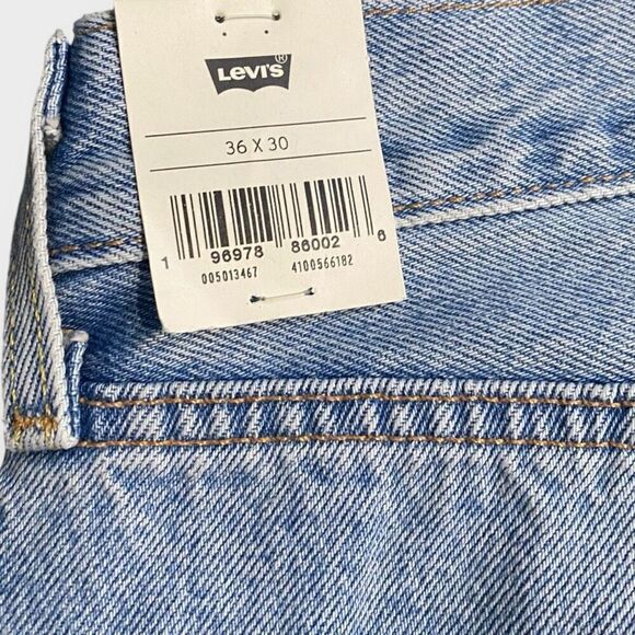 Levis Premium 501 150th Straight Leg Jeans Original Fit Patchwork Mens 36x30 - Picture 12 of 12